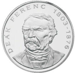  200 Ft, Deák Ferenc, ezüst (vf.), Magyar Köztársaság