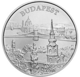  5000 Ft, Budapest, ezüst, vf, 2009, Magyar Köztársaság