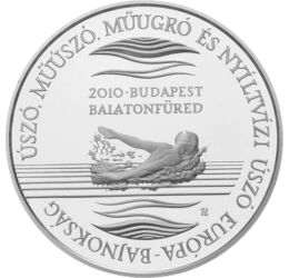  5000 Ft, Úszó EB, ezüst, tv, 2010, Magyar Köztársaság