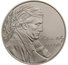 Pilinszky János, 2000 Ft, réz-nikkel, Magyarország, 2021