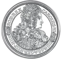 III. Károly tallérja, tallér, ezüst, Magyarország, 1715