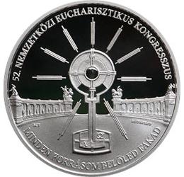 H/ 10000 Ft, Eucharisztikus Kong,Ag,2021, Magyarország