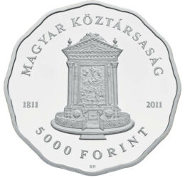  5000 forint,Deák téri temp.ez,vf,2011, Magyar Köztársaság