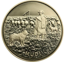 H/ 2000 Ft, Mudi - Pásztorkutya, 2022, Magyarország