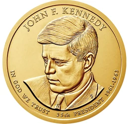  1 dollár, John F. Kennedy, 2015, USA