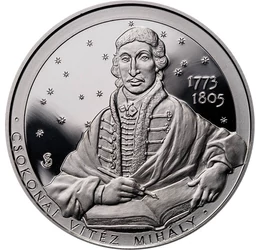 15000 forint, Csokonai Vitéz Mihály, Ag 925, 31,46 g, Magyarország, 2023