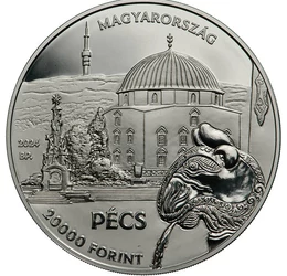 20000 forint, Dzsámi, vízköpő, , , Ag 925, 40 g, Magyarország, 2024