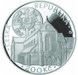 CZH/ 200 kc, Arany Korona Kolostor,Ag,pp, Csehország