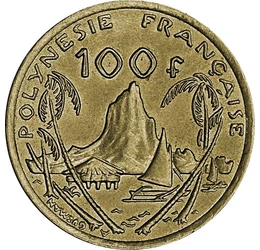 100 frank, Marianne, , Al-Bronz, 10 g, Francia Polinézia, 2006-2019