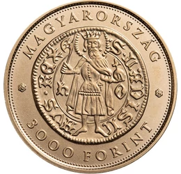 V. László aranyforintja, 3000 forint, Magyarország, 2024