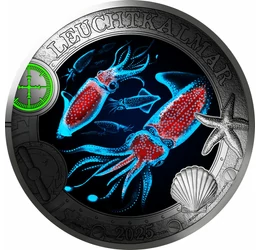 3 euró, Szentjánosbogár tintahal, , CuNi, 16 g, Ausztria, 2025