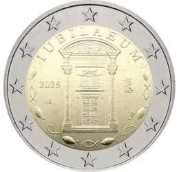 2 euró, Szent kapu, CuNi, 8,5 g, Olaszország, 2025