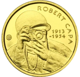 Háborúk hiteles fotósa, 5000 forint, arany, Magyarország, 2013