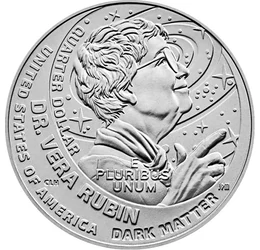 A sötét anyag felfedezője, 25 cent, USA, 2025