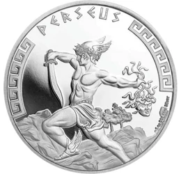Hősök közt az első, 2 dollár, 1 uncia színezüst, Niue, 2024