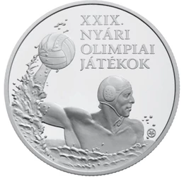 A legdrágább olimpia, 5000 forint, ezüst, Magyar Köztársaság, 2008