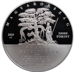 400 éve született a magyar enciklopédista, 20000 forint, ezüst, Magyarország, 2025