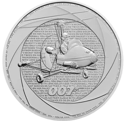 GB/ 2 font, Helikopter, 007, Ag,2024, Nagy-Britannia