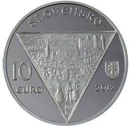  10 euró, Chatam Sofer, ez, bu, 2012, Szlovákia