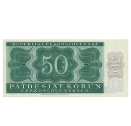 50 korona, , 0, 0, Csehszlovák Népköztársaság, 1950