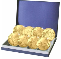 Nemzetünk Nagyjai aranyban kollekció - az 1848-49-es szabadságharc nagy alakjai 