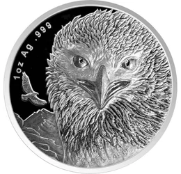 SAMOA/ 2 dollár, Sas,Ag,2024, Szamoa