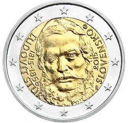A szlovák nyelv megalkotója, 2 euró, Szlovákia, 2015