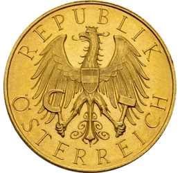  25 schilling, I.Köztársaság Au1926-31, Ausztria