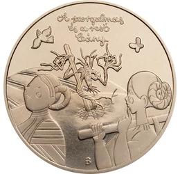 3000 forint, A szorgalmas és a rest leány, szőlőtőke, CuNi, 16 g, Magyarország, 2025