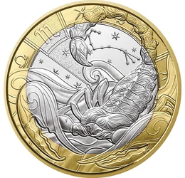 5 euró, Skorpió állatjegy, csillagkép, CuNi, 11,7 g, Franciaország, 2026