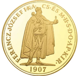 OMM/ 100 korona, 1907 uv., Osztrák-Magyar Monarchia