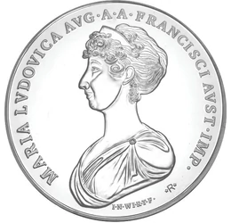 MKE/ Mária Ludovika kor. érem, 1808, uv., Magyar Királyság
