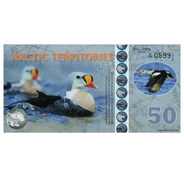 50 sarkvidéki dollár, , 0, 0, Északi sarki terület, 2017