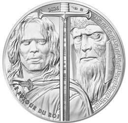 10 euró, Aragorn és a Holtak királya, , Ag 333, 13 g, Franciaország, 2026