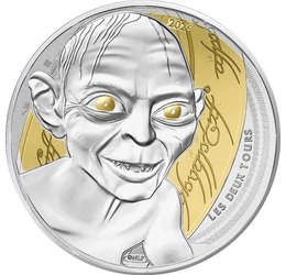 10 euró, Gollam és az Egy Gyűrű, , Ag 333, 13 g, Franciaország, 2026