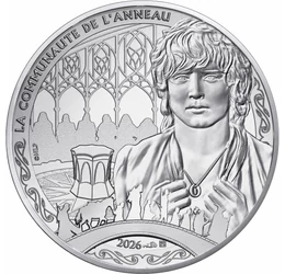 10 euró, Frodó és a Gyűrű Szüvetsége, , Ag 333, 13 g, Franciaország, 2026