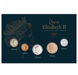 1/2 penny, 2, 5, 6, 10 penny, , 0, 0, Nagy-Britannia, 1952-2022
