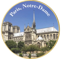 A párizsi Notre-Dame, emlékérem