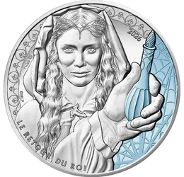 10 euró, Galadriel és Eärendil csillagfénye, , Ag 333, 13 g, Franciaország, 2026