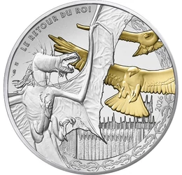 A Nagy Sasok legyőzik a Gyűrűlidérc fenevadját, 10 euró, ezüst, Franciaország, 2026