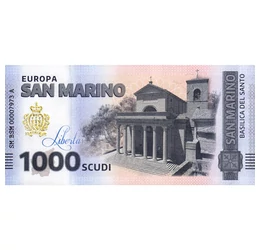 1000 scudo, , 0, 0, San Marino, 2025