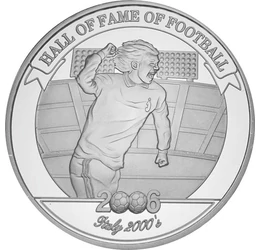 A Kapitány, akit Sárkányszívnek hívtak, 2000 shilling, ezüst, Uganda, 2006