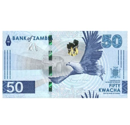 Természet csodái, csodás természet, 50 kwacha, Zambia, 2024