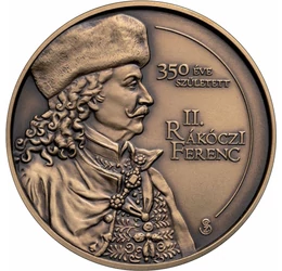 350 éve született II. Rákóczi Ferenc, 6000 forint, Magyarország, 2026