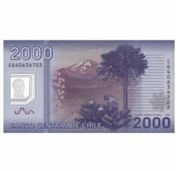 2000 peso, , 0, 0, Chile, 2014