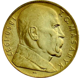  10 korona, Masaryk, 1990-93, Csehszlovákia