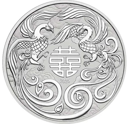 AUS/ 1 dollár, Főnix,Ag,2025, Ausztrália
