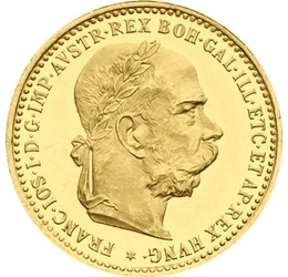 Évszázados aranytartalék, 10 korona, arany, Osztrák-Magyar Monarchia, 1892-1906