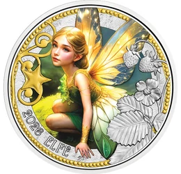 A Gyűrűk Ura tündéinek eredete, 3 euró, Ausztria, 2026