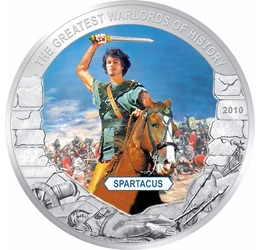 Spartacus, 5 dollár, Libéria, 2010